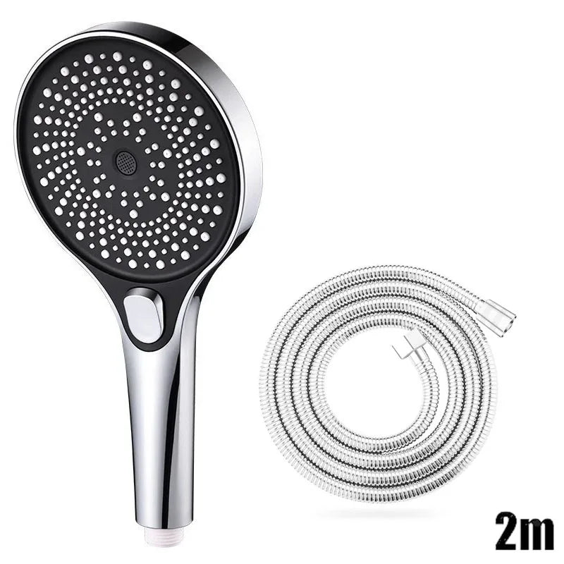 3-Mode High Pressure Handheld Shower Head | ABS Plastic