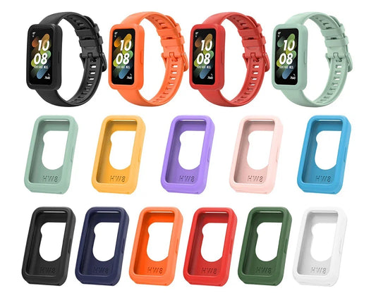 Silicone Strap & Case for Huawei Band 8, 9 & 10 – 19mm Peaceful Pleasures Health and Wellness