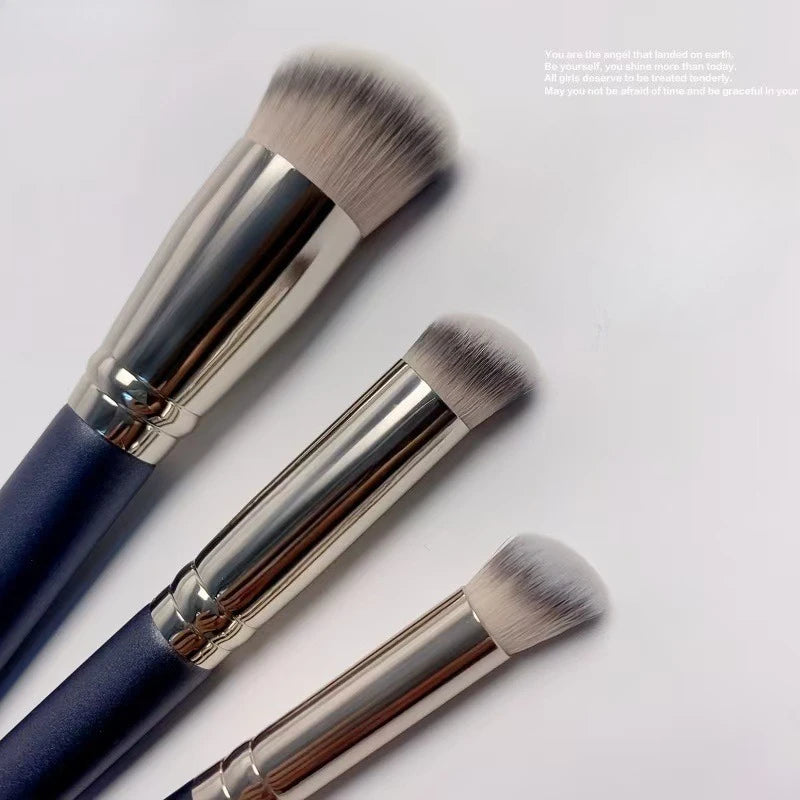 Foundation Concealer Brush, Premium Contour Blusher Brushes, Flawless Under Eye Dense Face Makeup Brush for Blending Peaceful Pleasures Health and Wellness