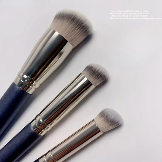 Foundation Concealer Brush, Premium Contour Blusher Brushes, Flawless Under Eye Dense Face Makeup Brush for Blending Peaceful Pleasures Health and Wellness