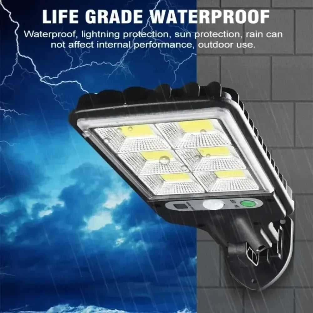 Solar LED Outdoor Wall Light with Motion Sensor | IP65 Garden