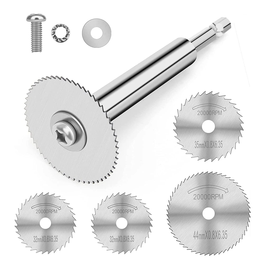 PVC Pipe Inside Cutter with 4 Saw Blades & 1/4" Hex Rod