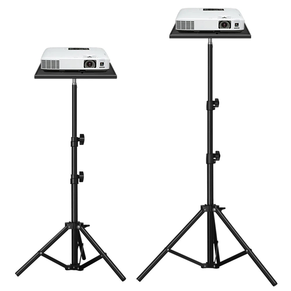 Projectors Tray 1/4inch Thread Tripod Tray Height Adjustable DJ Equipment Holder Telescopic Rod Standing for Laptop DSLR Camera Peaceful Pleasures Health and Wellness