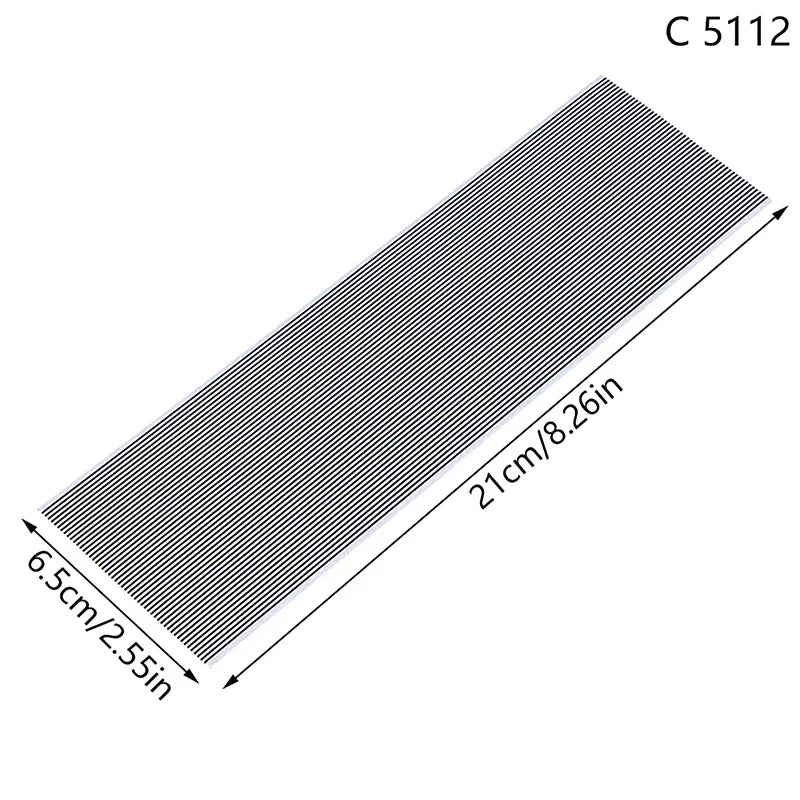 Zebra Strip LCD Conductive Connector for Calculator & Scale