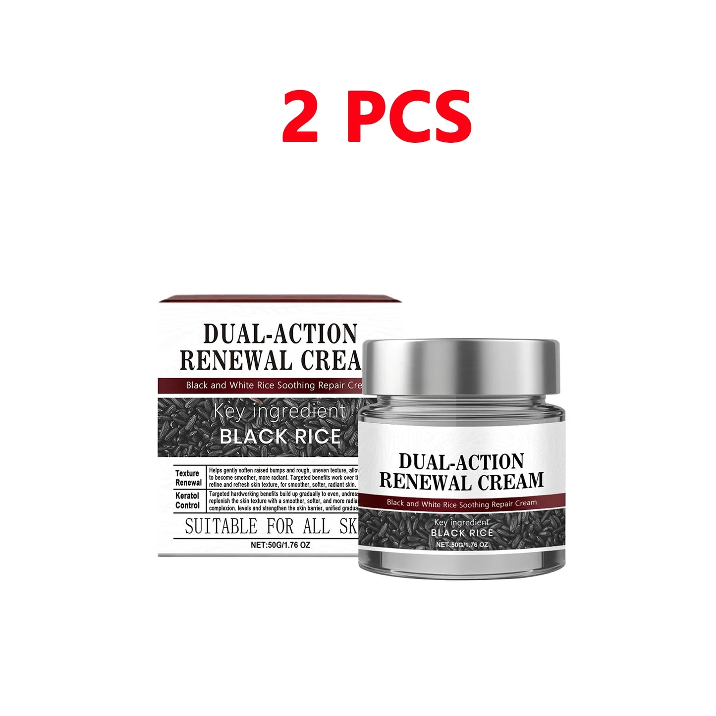 Keratin Erase Black Rice Repair Cream – Anti-Aging & Hydrating