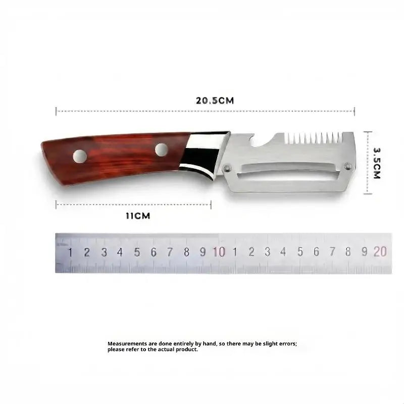 3-in-1 Vegetable Peeler Serrated Knife & Bottle Opener