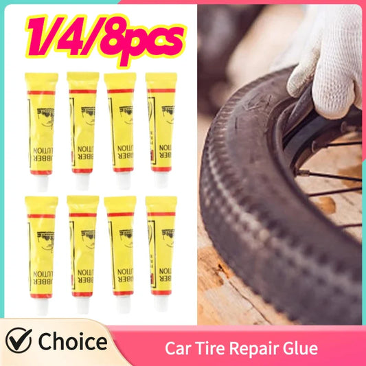 Car & Bike Tire Repair Glue – Waterproof Rubber Adhesive Tire Repair Glue Oasis Select