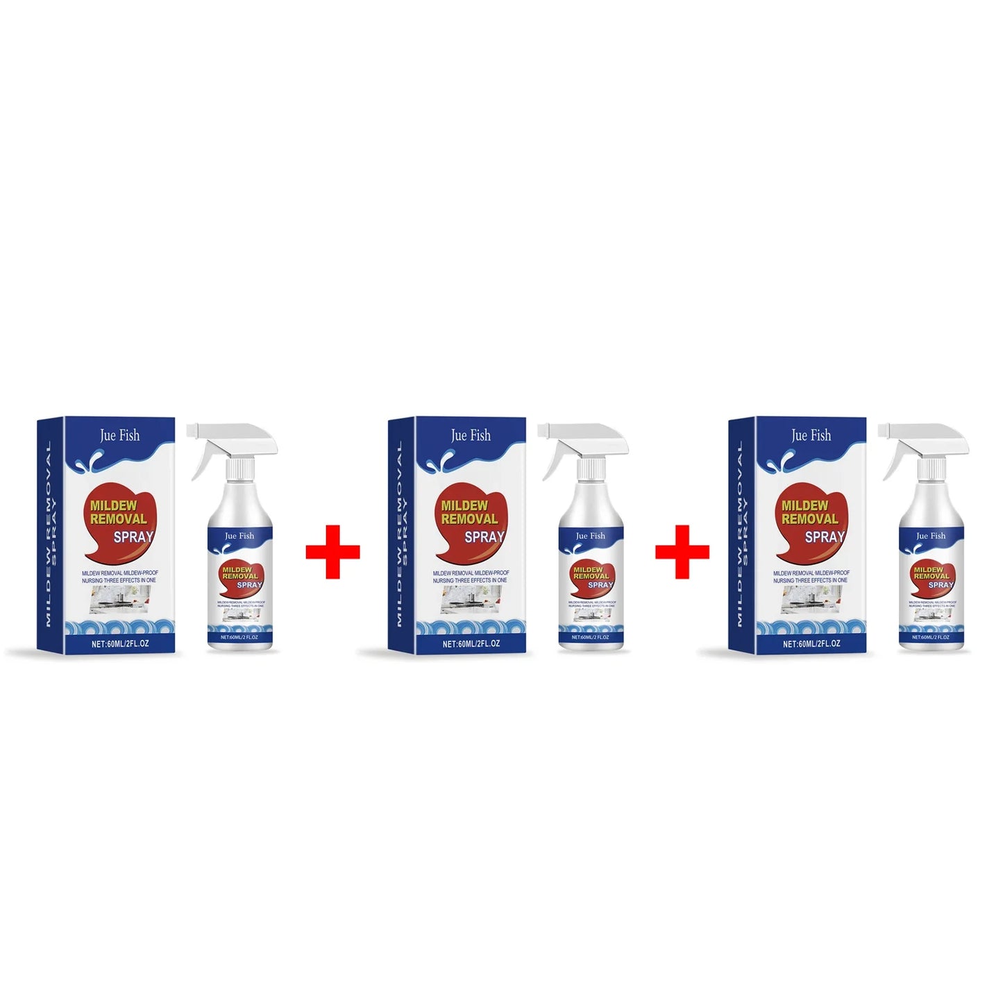 Mildew Removal Spray – Tiles, Bathtubs & Mould Cleaner 60ml