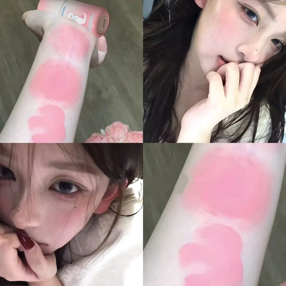 Korean Liquid Blush Matte Natural Finish | Sponge Brush Head