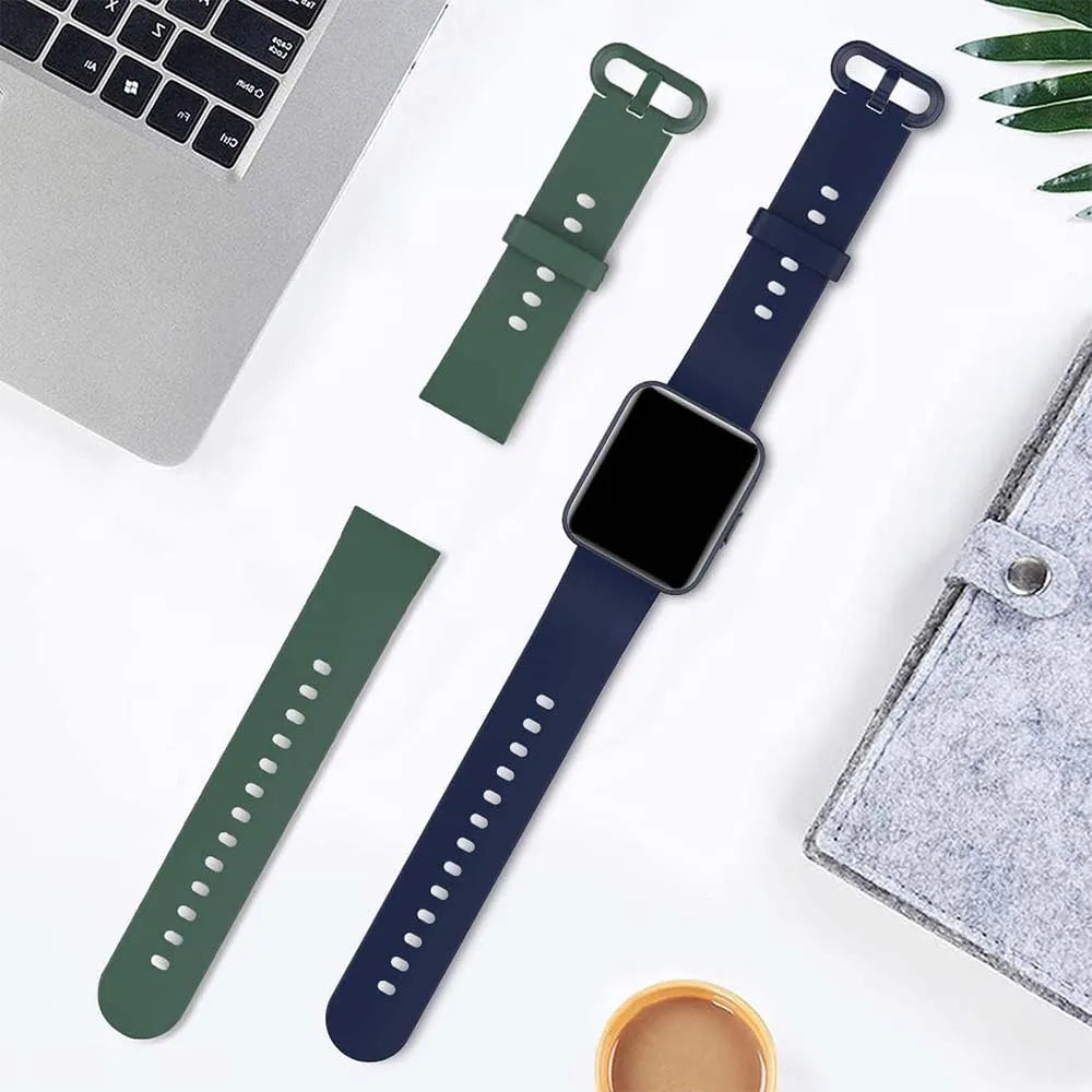 5-Pack Silicone Bands for Redmi Watch 2 Lite & Xiaomi Mi Watch 2 Peaceful Pleasures Health and Wellness