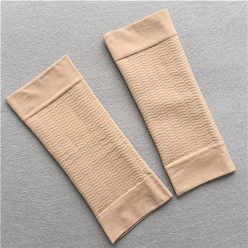 Women Elastic Compression Arm Shaping Sleeves Slimming Arm Shaperwear Weight Loss Elbow Massager Arm Wraps Peaceful Pleasures Health and Wellness