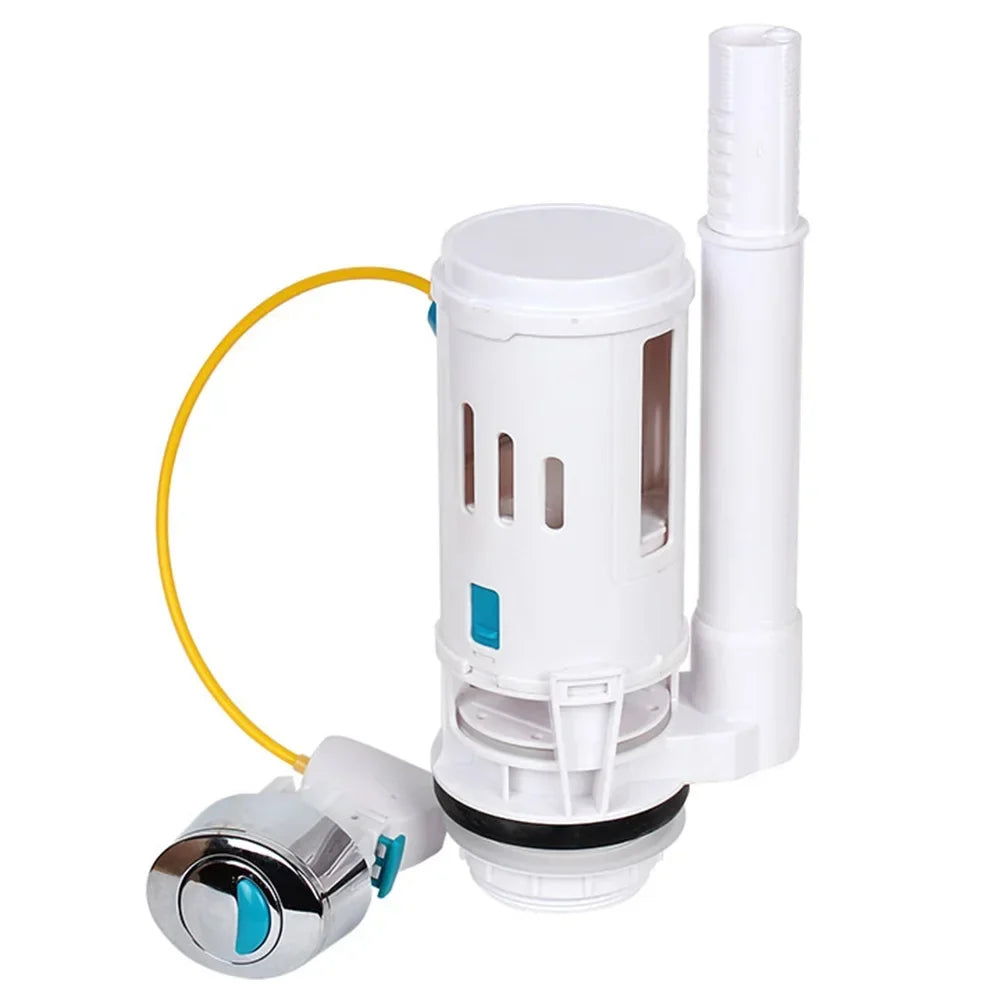 Dual Flush Push Button Valve 27.5cm – Toilet Cistern White