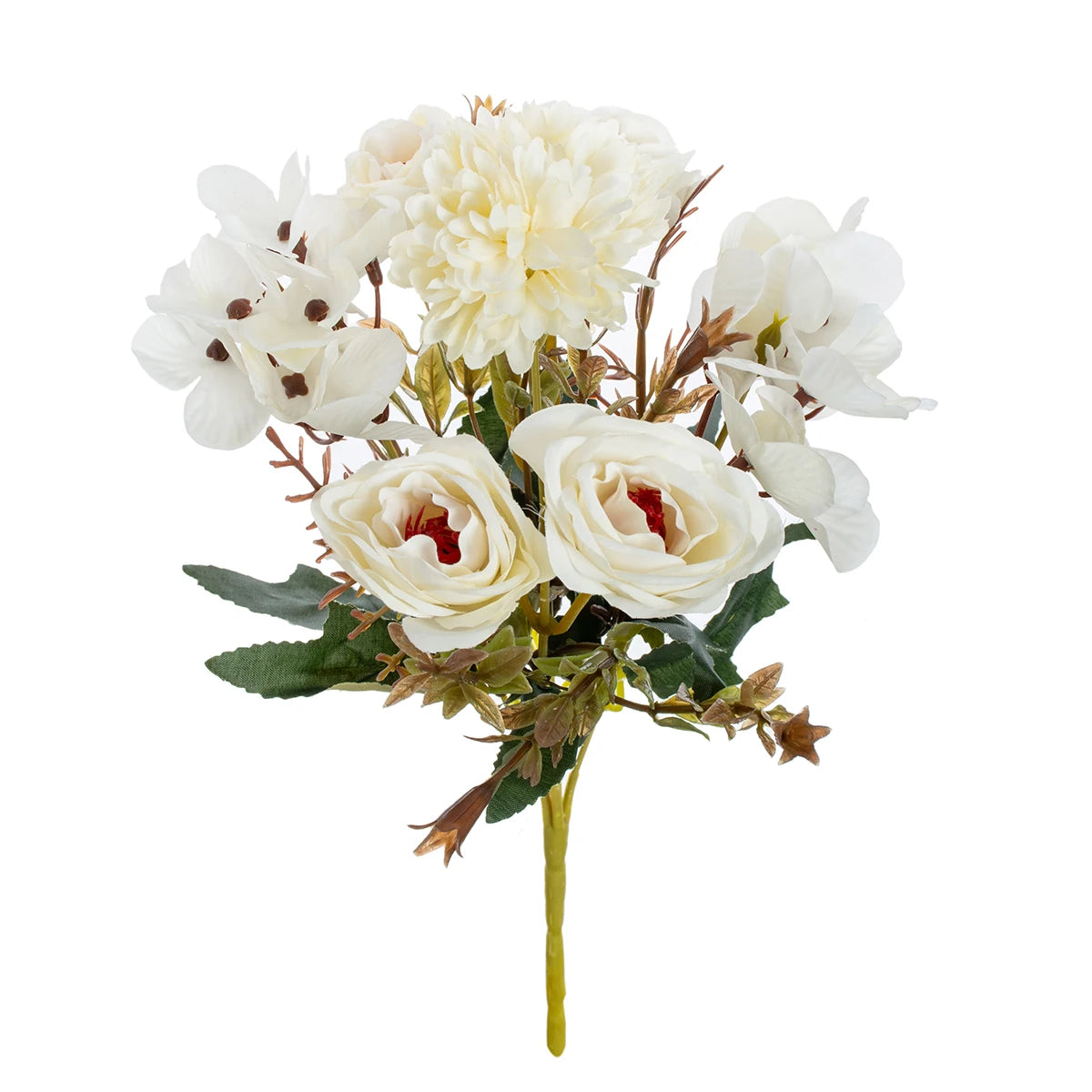 Artificial Silk Rose Bouquet for Wedding & Home Décor
