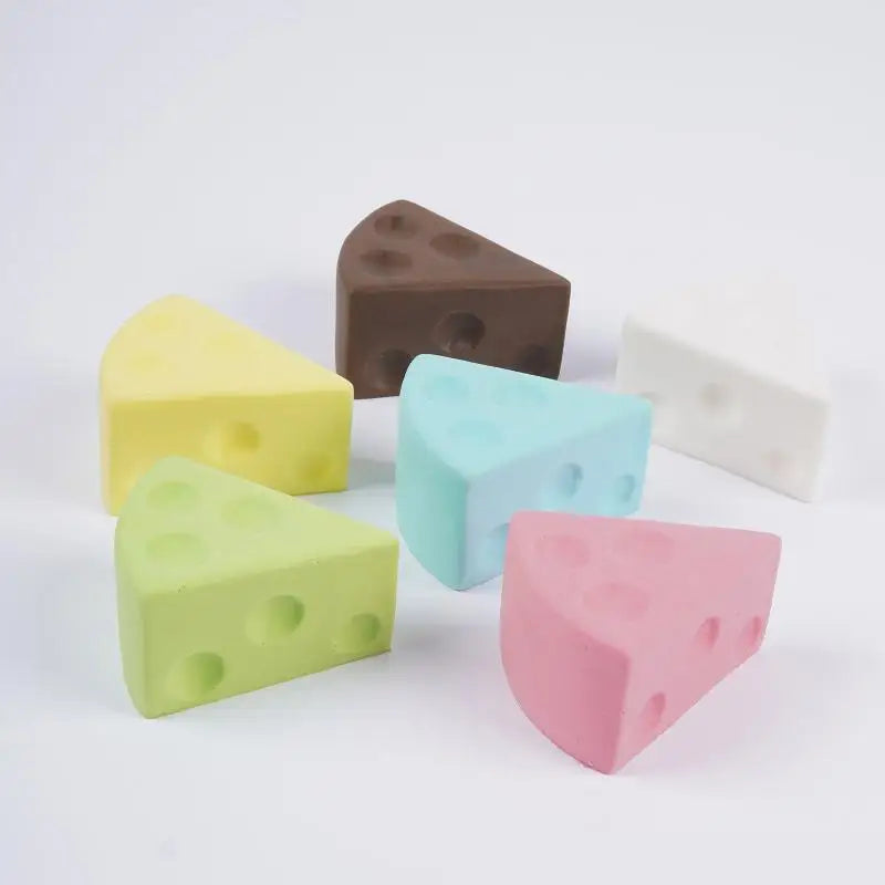 Cheese Squeeze Fidget Toy – Slow Rebound Stress Relief Squishy