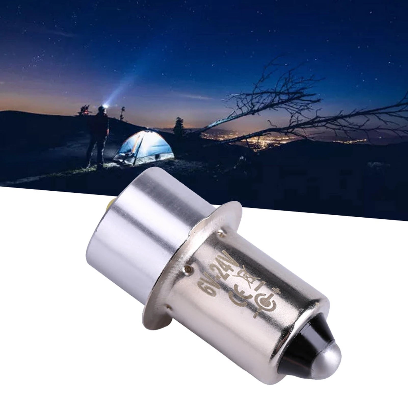 3W 6‑24V P13.5S High Bright LED Emergency Work Light Lamp Flashlight Replacement Bulb Torches Light Bulb Lamp Bulb Peaceful Pleasures Health and Wellness