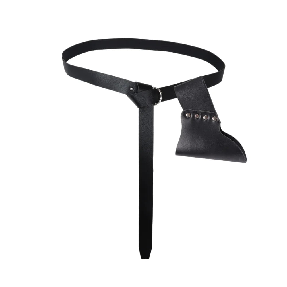 Medieval Leather Scabbard Renaissance Viking Knight Halloween Cosplay