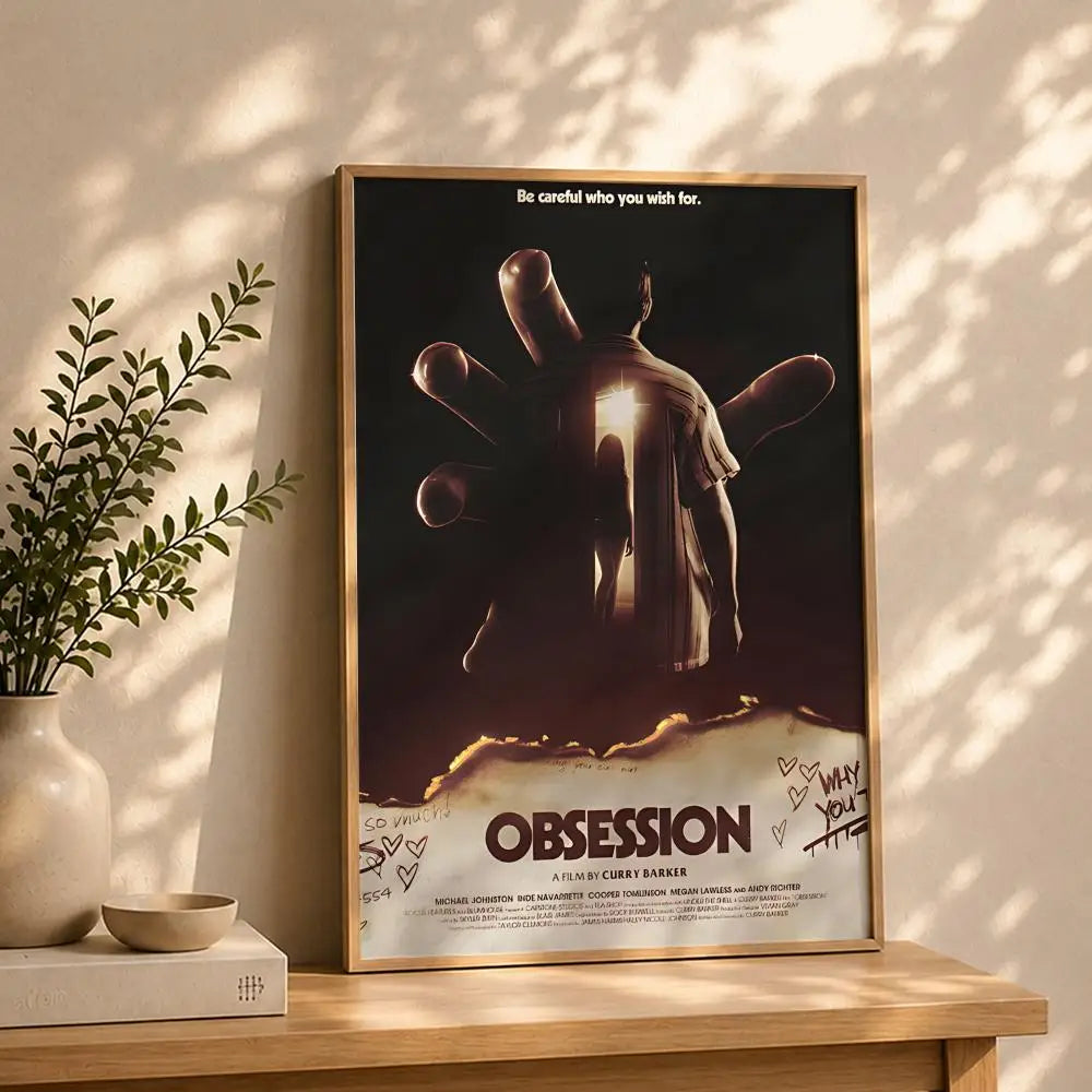 Movie Obsession HD Self-Adhesive Waterproof Wall Art Poster Wall Art Poster Peaceful Pleasures Health and Wellness White13 50X70cmNoframe