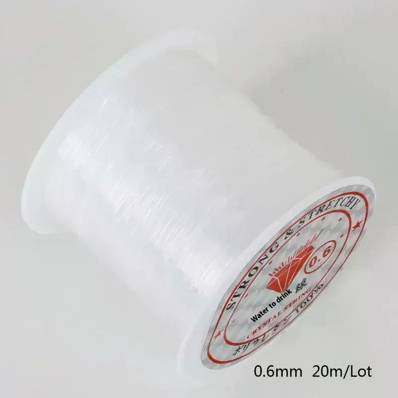 Transparent Elastic Cord String for DIY Jewelry & Bracelets