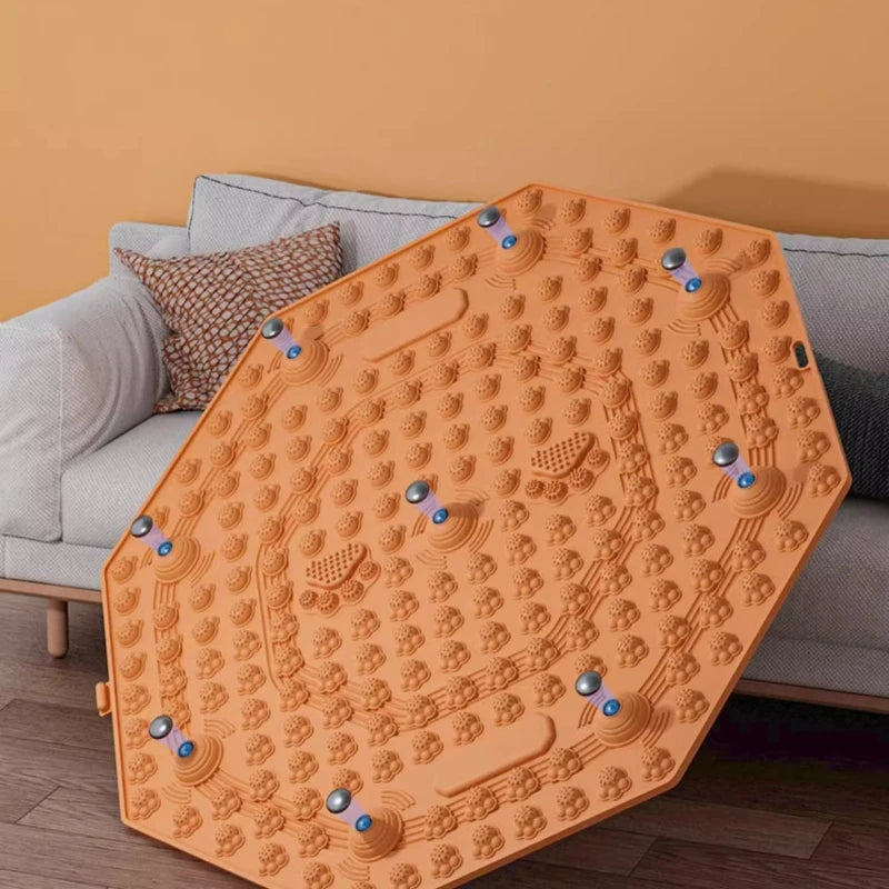 Acupressure Foot Massage Board | TCM Reflexology Mat Foot Massage Board Peaceful Pleasures Health and Wellness