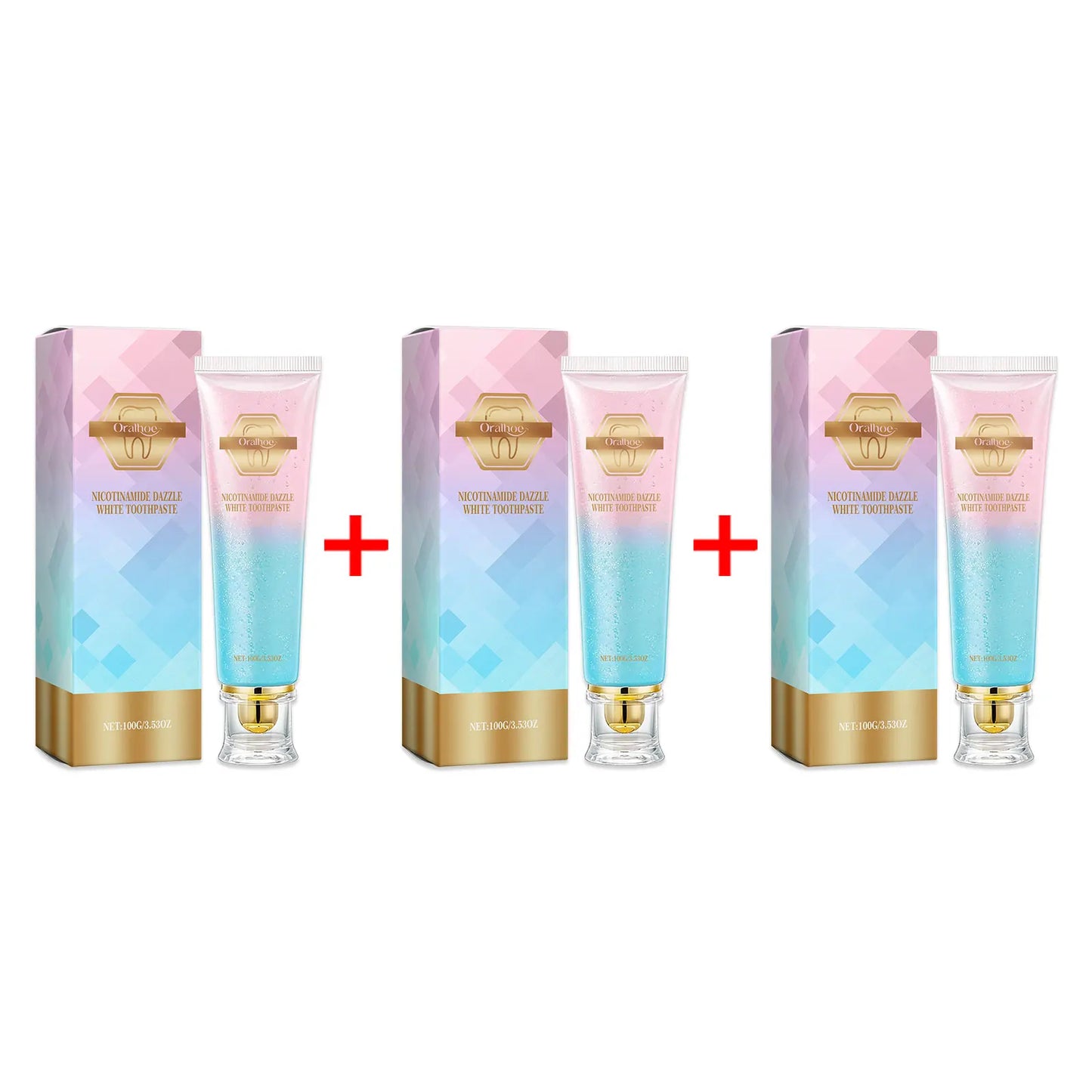 Oralhoe Nicotinamide Whitening Toothpaste | Stain Remover 100g