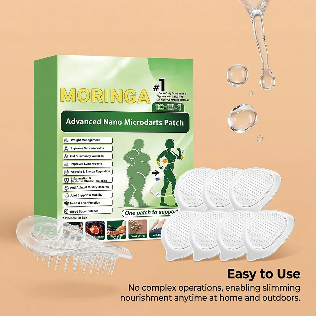 10-in-1 Moringa Microneedle Body Skin Care Patch