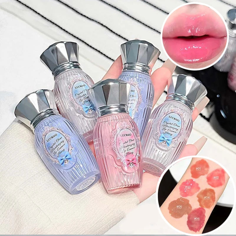 Crystal Clear Moisture Lip Essence Gloss | Mirror Lip Oil Balm