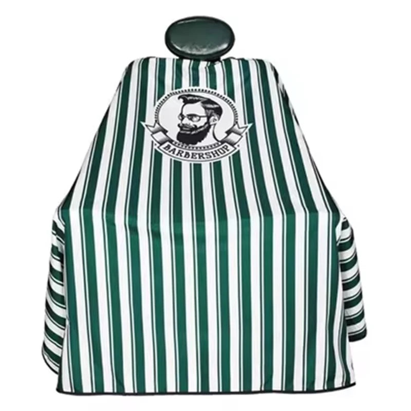 Retro Anti-static Haircut Cloth Adjustable Waterproof Hairdresser Coats Barber Comfortable Breathable Hairdressing Supplies Peaceful Pleasures Health and Wellness WB-01