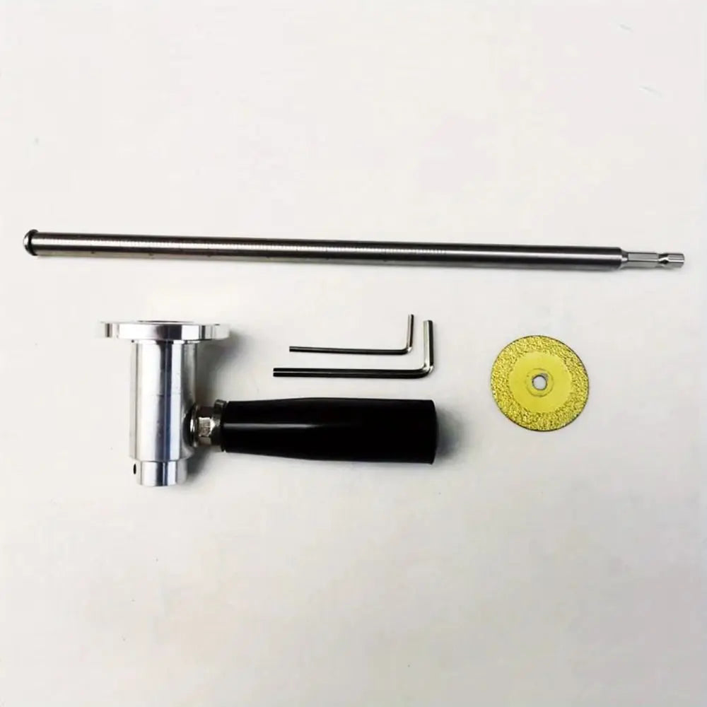Diamond Grit PVC Internal Pipe Cutter | 5 Blades, Adjustable Depth