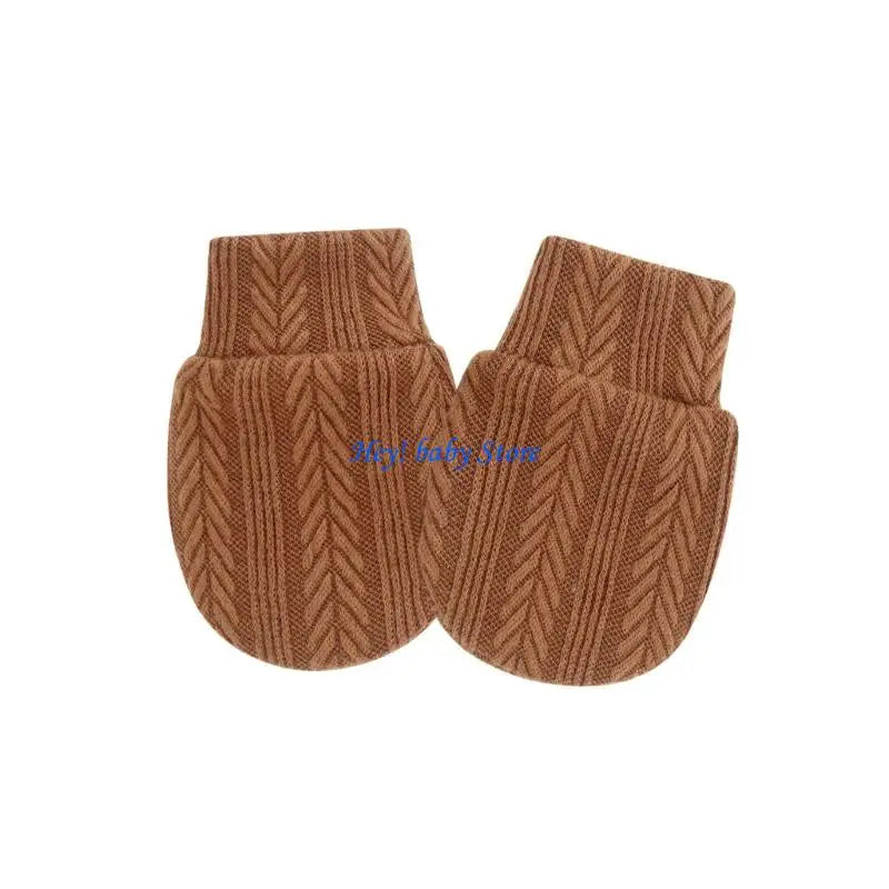 Newborn Scratch Proof Mittens | Soft Cotton Baby Hand Covers