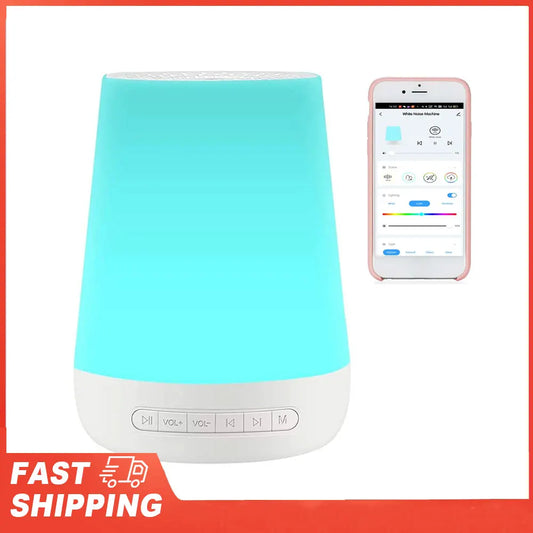 Colorful Night Lights 34 Soothing Sounds Supports APP Remote Control Peaceful Pleasures Health and Wellness