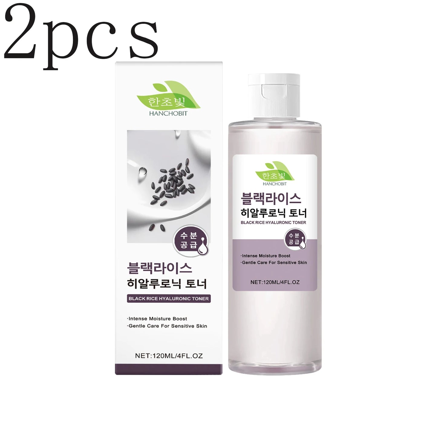 Hanchobit Black Rice Hyaluronic Acid Toner 120ml – Hydrating