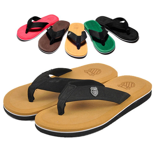 Men's EVA Non-Slip Flip Flops – Beach & Indoor Slides Men's Flip Flops Peaceful Pleasures Health and Wellness