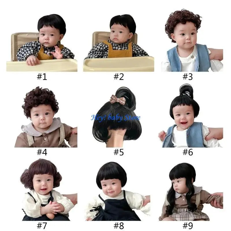 Baby Girls Hairpiece Headwear Cosplay Cap | Ages 0–3 Years