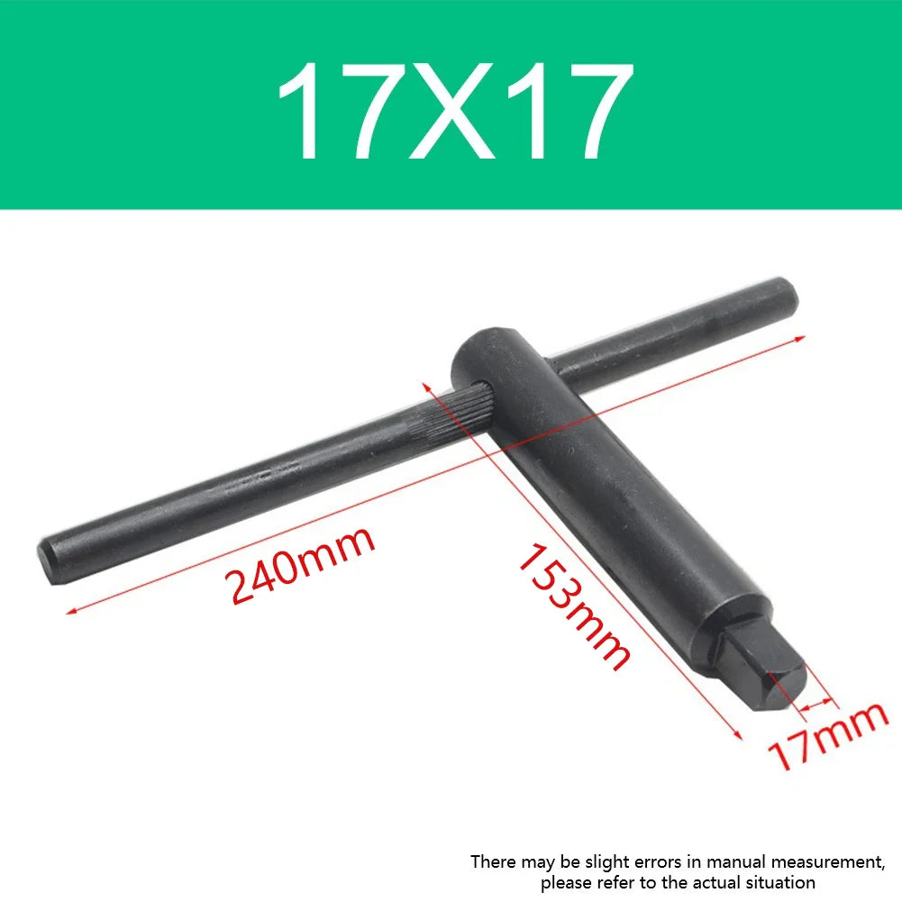 Chuck Square Key Wrench 8–17mm | CNC Milling Lathe Tool