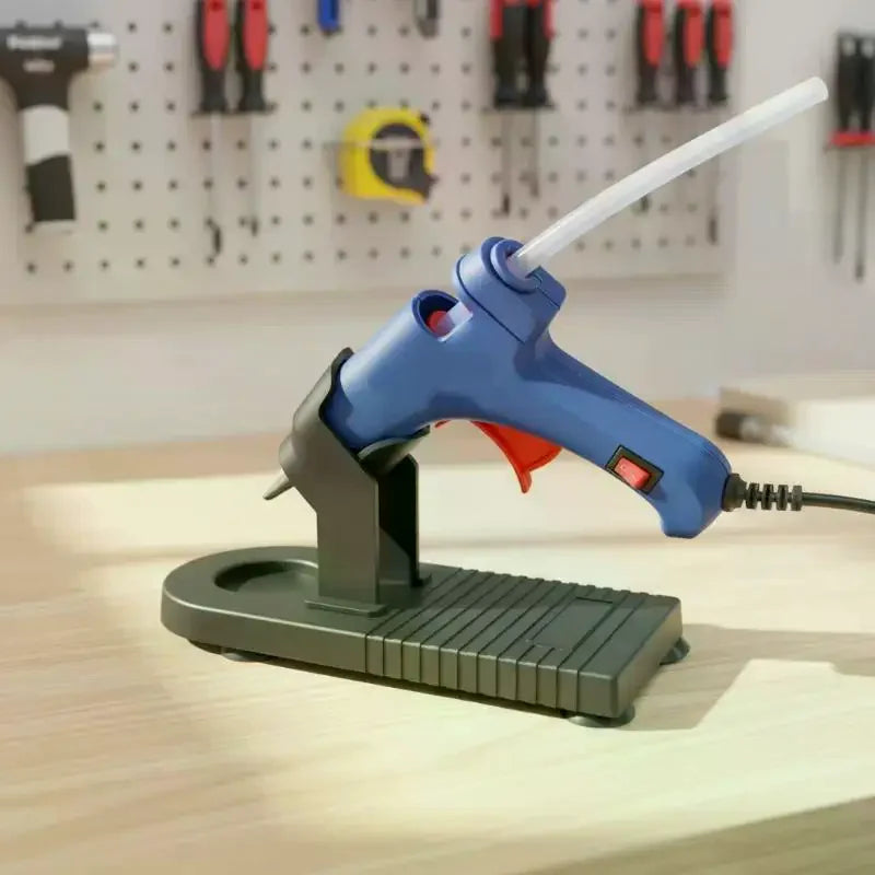 Hot Glue Gun Stand – Non-Slip, Heat-Resistant Holder for DIY