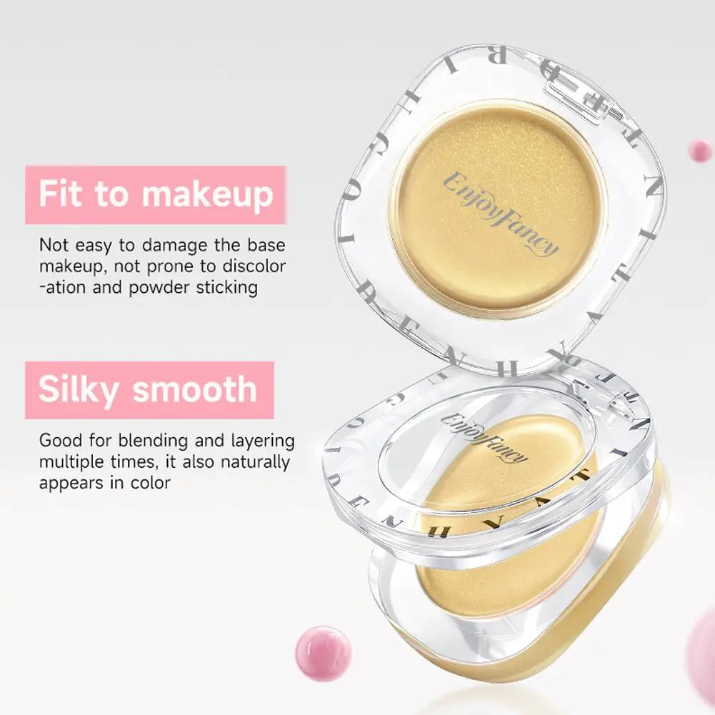 Golden Color-Changing Blush Cream – 3-in-1 Cheeks Eyes & Lips