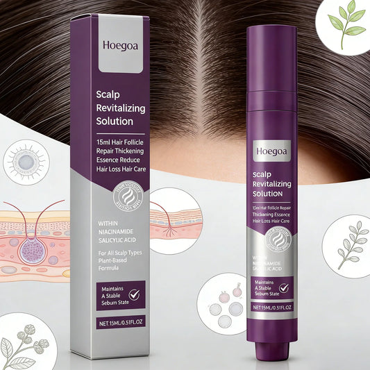 HOEGOA Scalp Repair Serum – Anti Hair Loss & Thickening Hair Growth Serum Peaceful Pleasures Health and Wellness