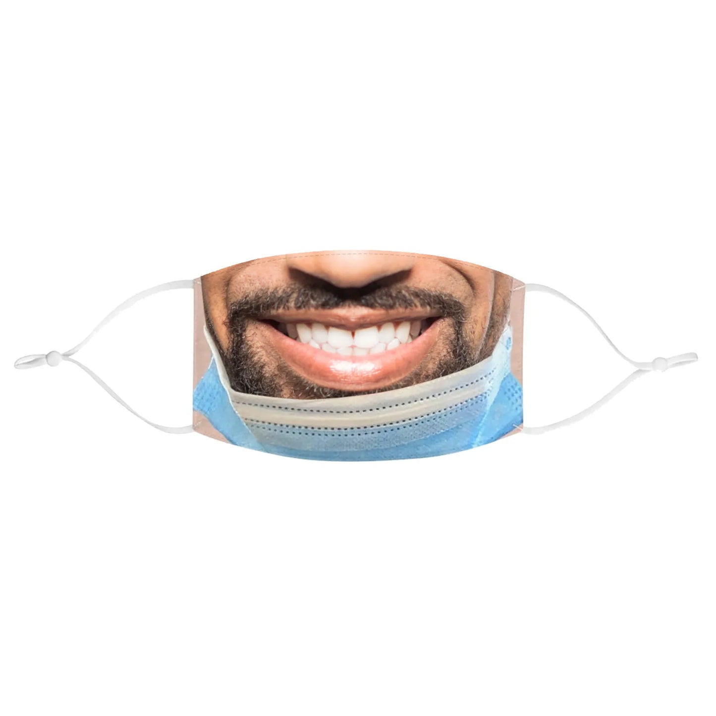 Funny Novelty Cloth Face Mask – Washable Cosplay Accessory
