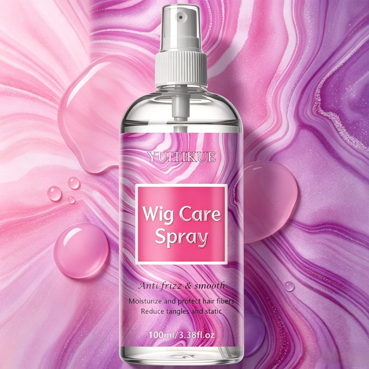 YUITIKUE Wig Care Spray – Anti-Frizz & Anti-Static 100ml