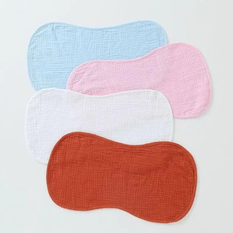 Baby Soft Cotton Gauze Burp Cloth – Absorbent & Unisex, 0–6M