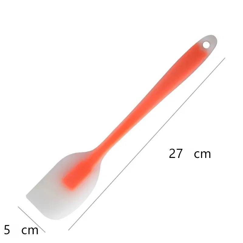 Silicone Spatula & Cake Scraper | High-Heat Pastry Tools