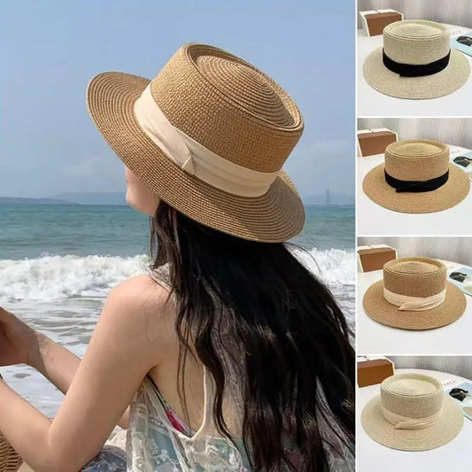 Women's Foldable Straw Sun Hat | UV Protection Beach Cap Straw Sun Hat Oasis Select