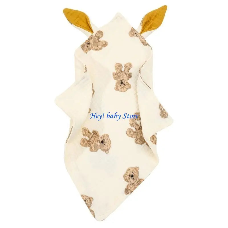 Baby Muslin Washcloths | Organic Cotton Soft Infant Face Towel