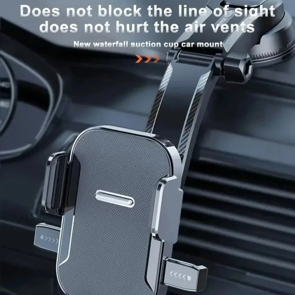 Universal Car Phone Holder Suction Cup 360° Rotating Mount