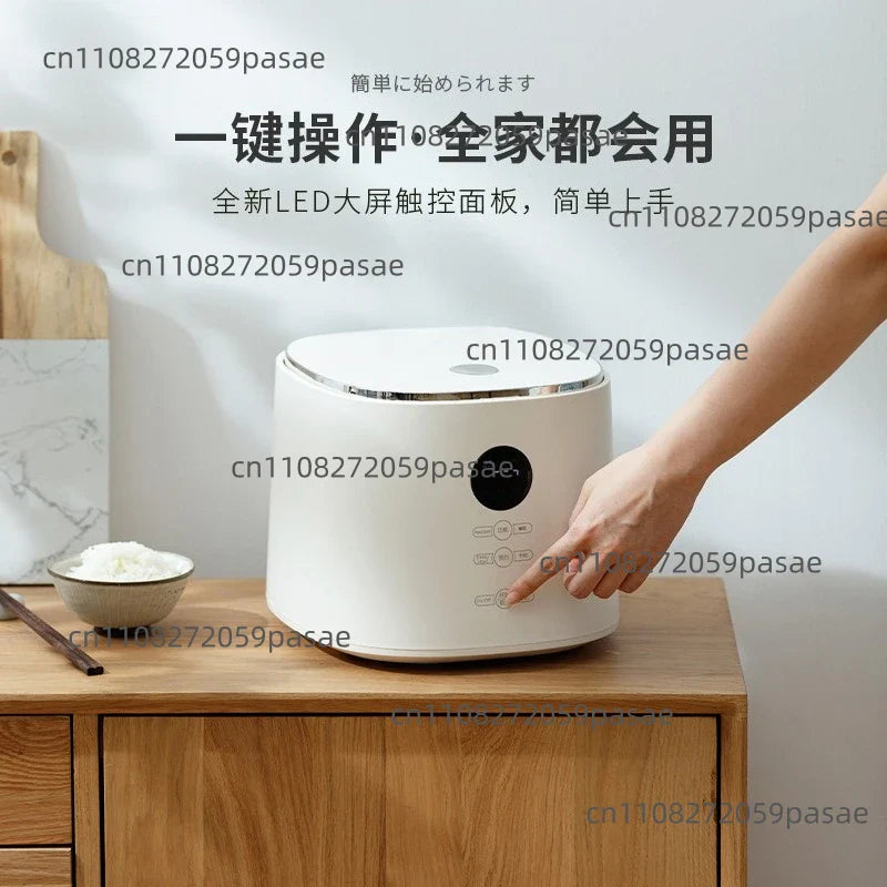 3L Smart Rice Cooker with Ceramic Glaze Pot – Serves 2–5