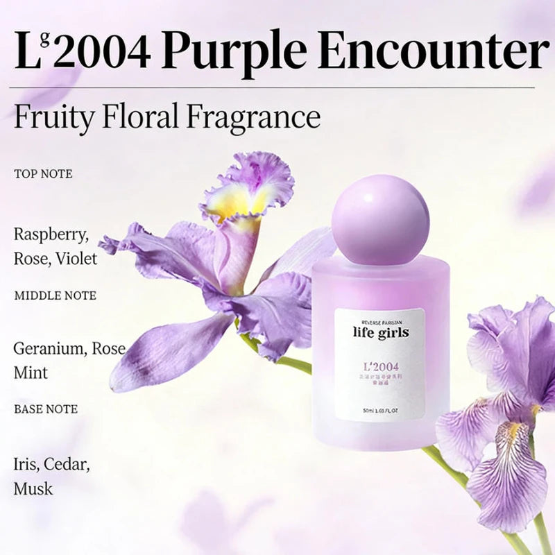 Eelhoe French Girl EDT – Lavender Orange Violet Perfume 50ml