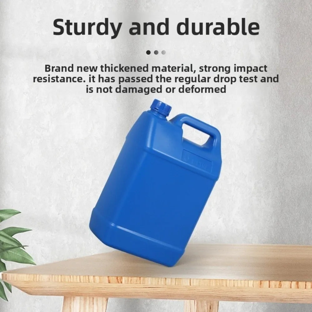 1/2/3/4/5/6/10L Plastic Airtight Bottle with Lid Food Grade HDPE Bucket Sealed Large-Capacity Storage Container Cleaning Essence Peaceful Pleasures Health and Wellness