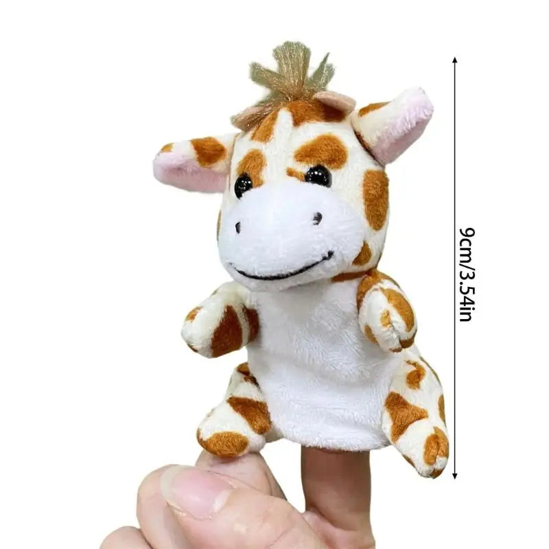 Animal Finger Puppets Plush Toy for Toddlers & Storytelling