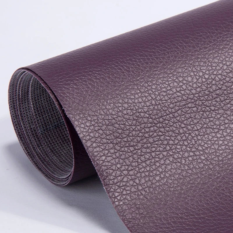 Self adhesive Leather Patch Sticker for Car Seat Sofa Chair Black Leather Repair Patch Refurbish Hole Artificial Stickers Fabric Peaceful Pleasures Health and Wellness dark purple 300x50cm