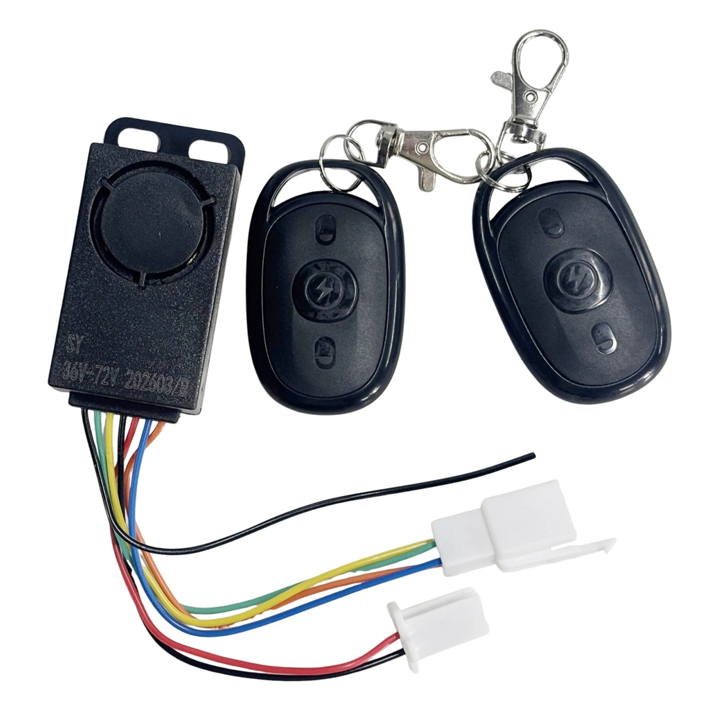 Anti-Theft E-bike Alarm System Electric Scooter Remote Control Alert for Cycling Vehicle Accessories Peaceful Pleasures Health and Wellness A